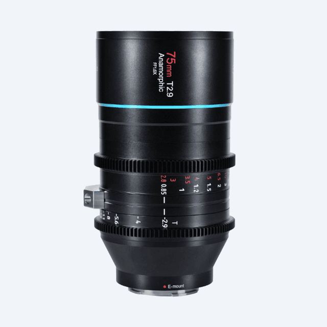 SIRUI Venus 75mm T2.9 Anamorfica 1.6x E-Mount FF