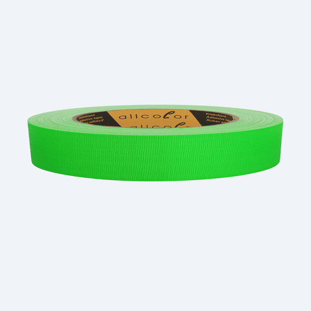 Nastro Neon Gaffa Tape Verde 25mt