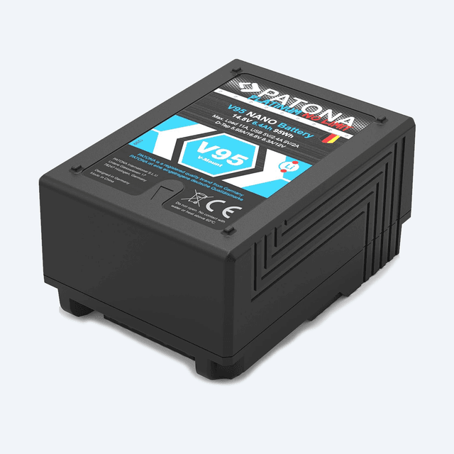 Batteria PATONA Platinum II - NANO V95 - V-mount / 95Wh / D-Tap/USB